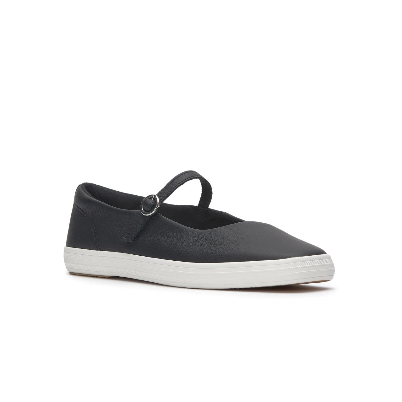 Square Toe Mary Jane Leather