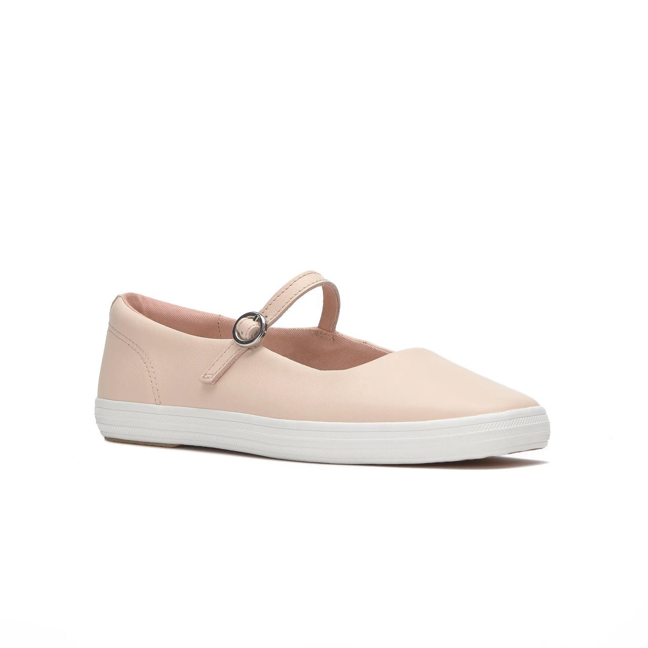 Square Toe Mary Jane Leather