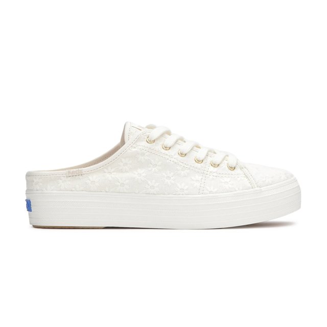 Triple Kick Mule Starburst Eyelet Slip On