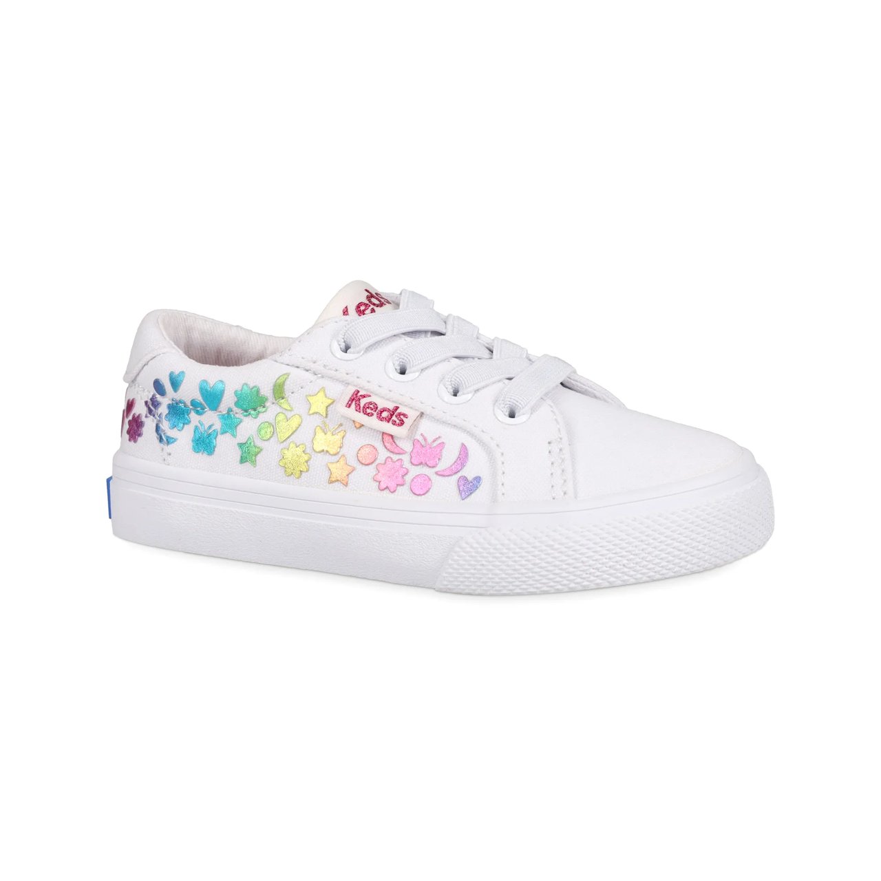 Little Kids Jump Kick Studded Foil Slip On