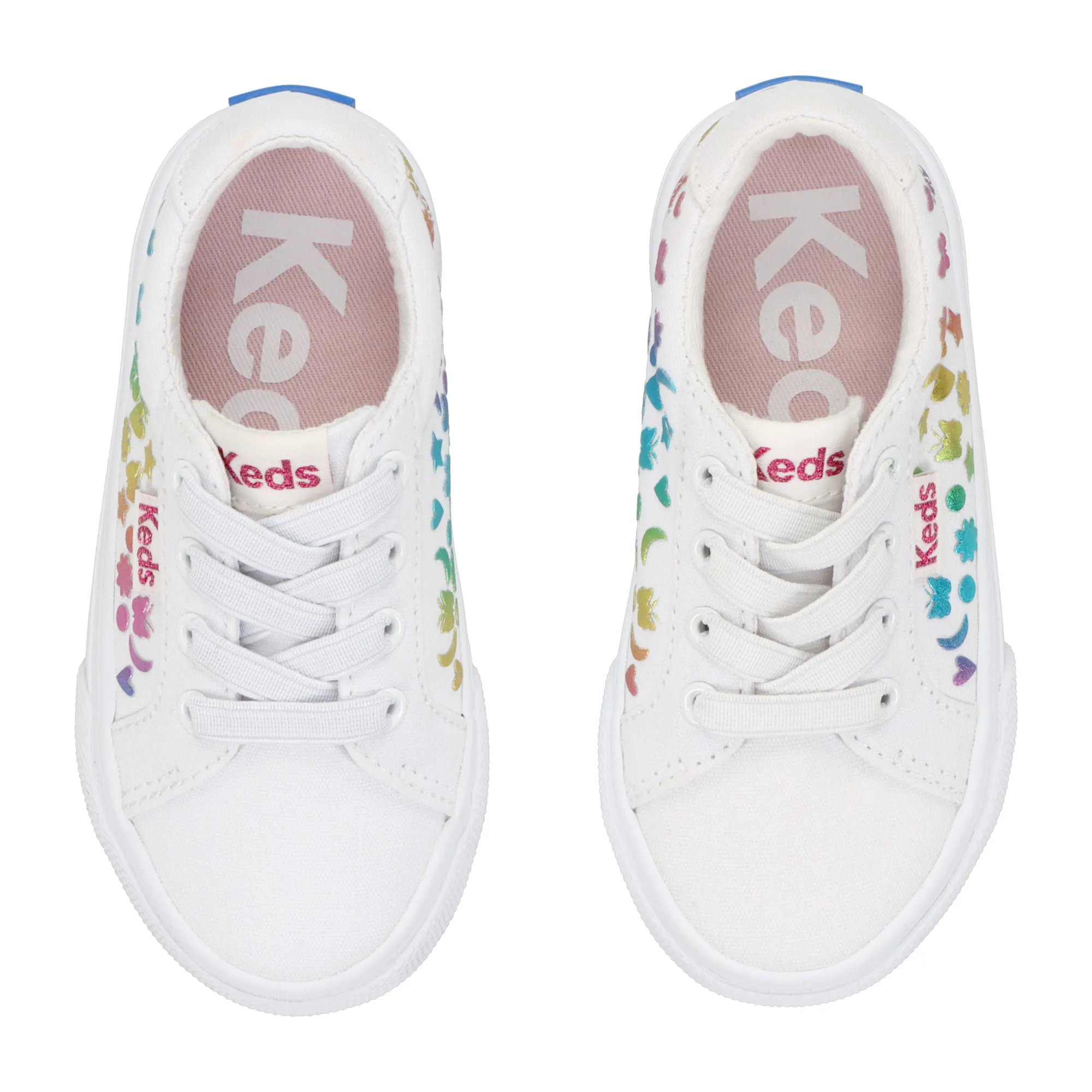 Little Kids Jump Kick Studded Foil Slip On