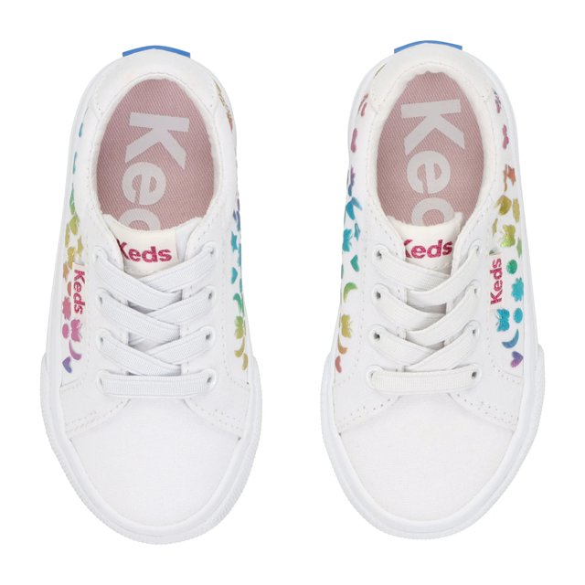 Little Kids Jump Kick Studded Foil Slip On