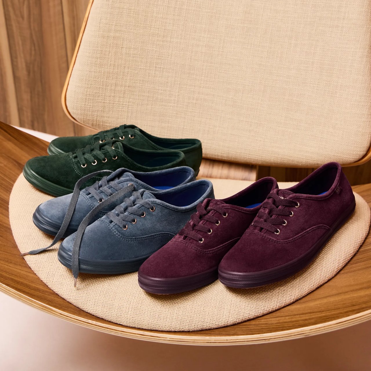 Champion Luxe Suede Lace-Up