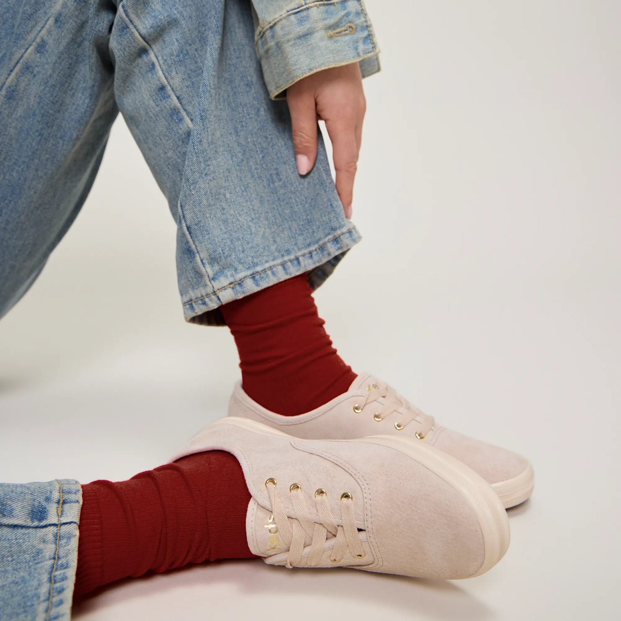 Champion Luxe Suede Lace Up