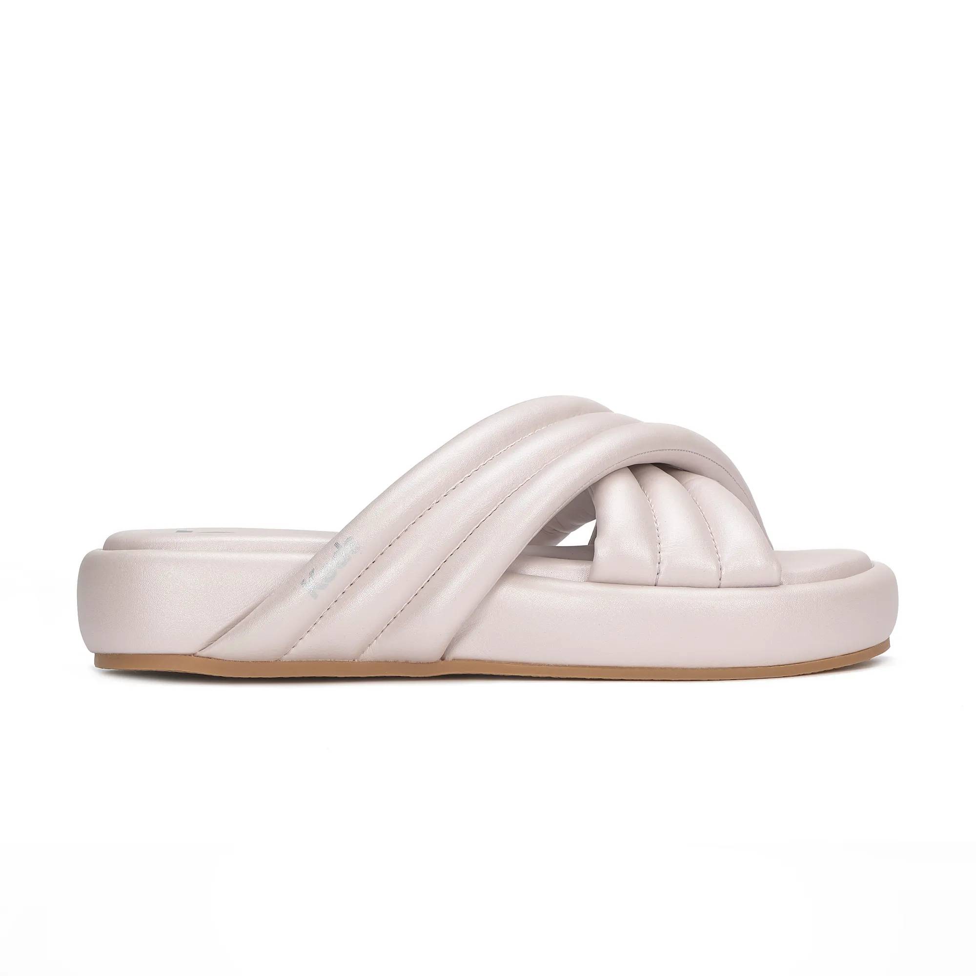 Hailey Sandal Pink Pearlized  view