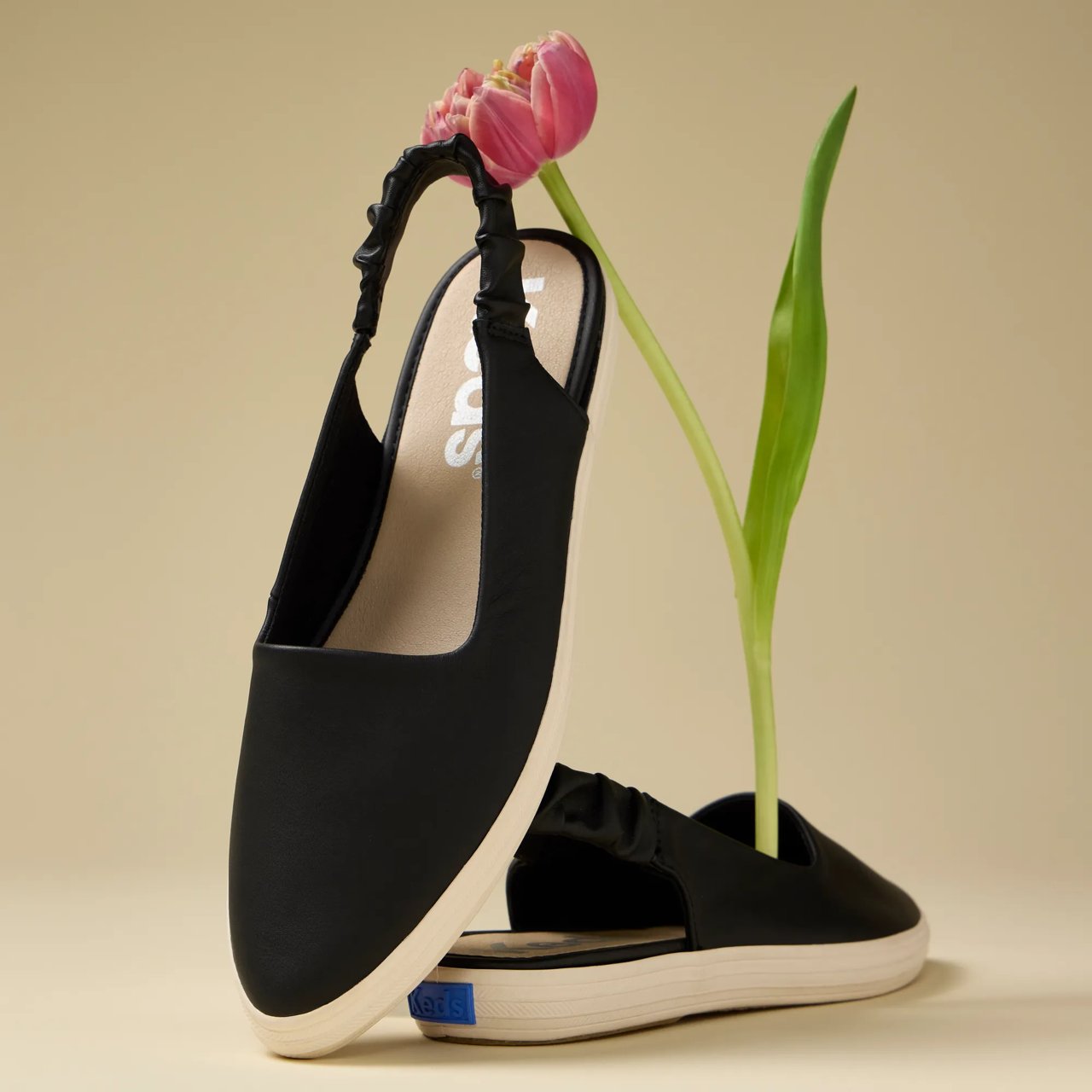 Point Slingback Leather