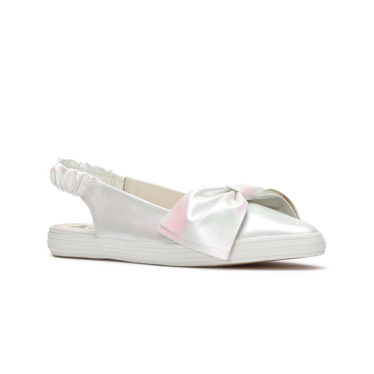 Point Slingback Leather Bow Celebrations