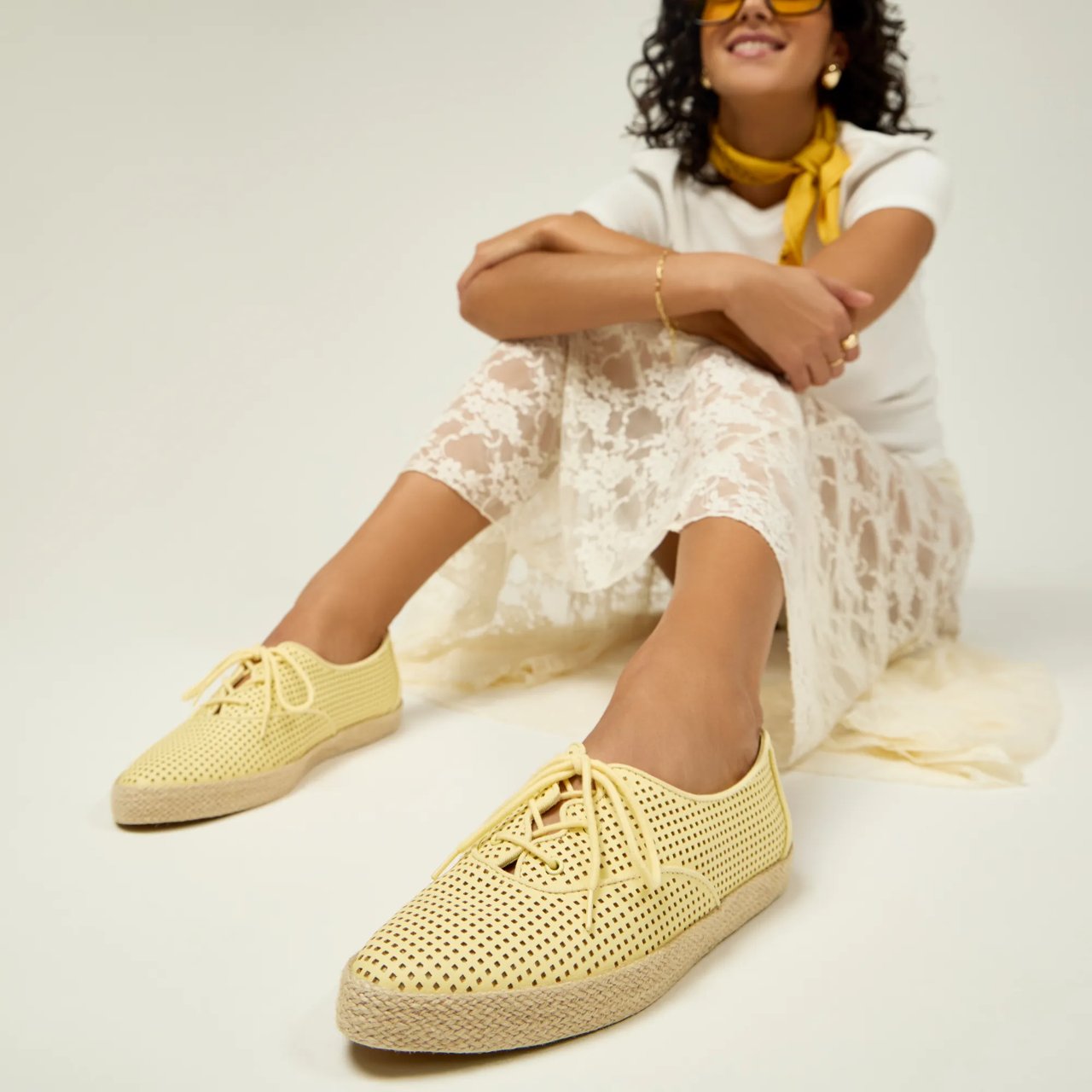 Champion Point Low Wave Perf Leather Lace-Up