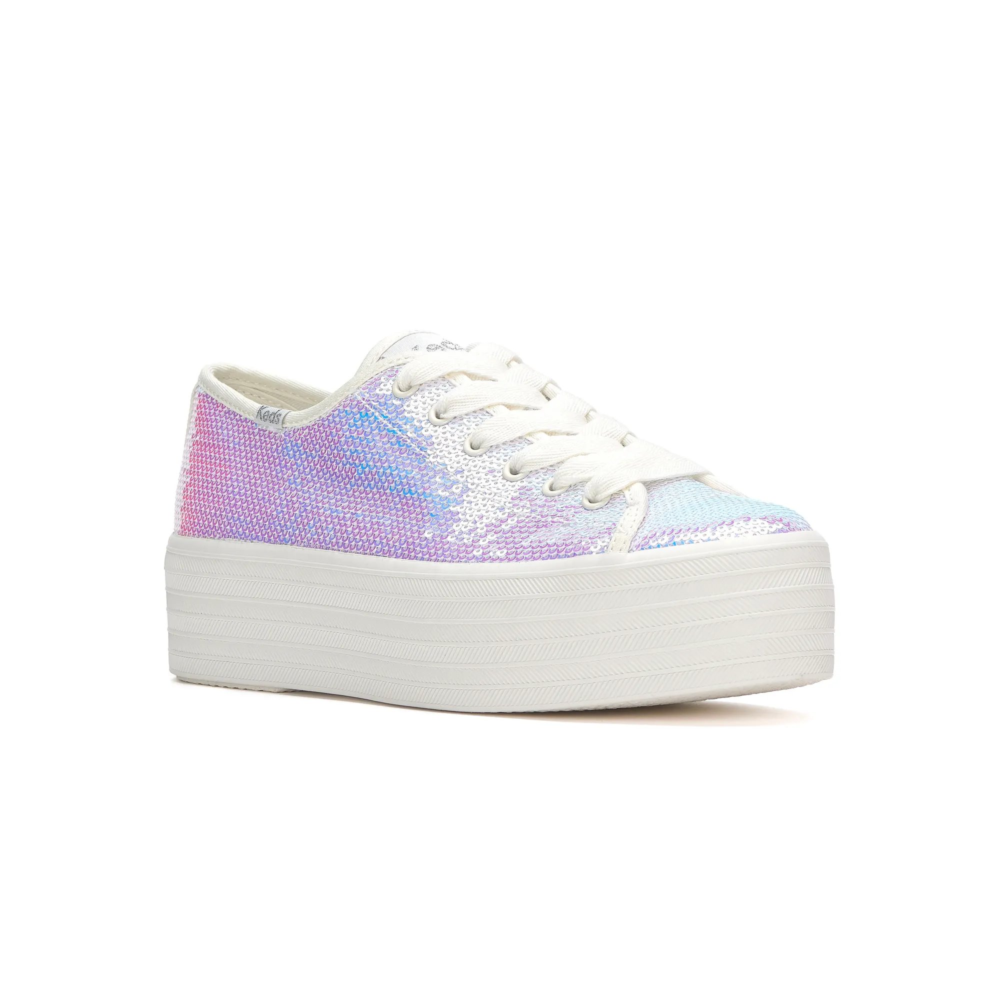 Triple Up Sequins Celebrations Lace Up