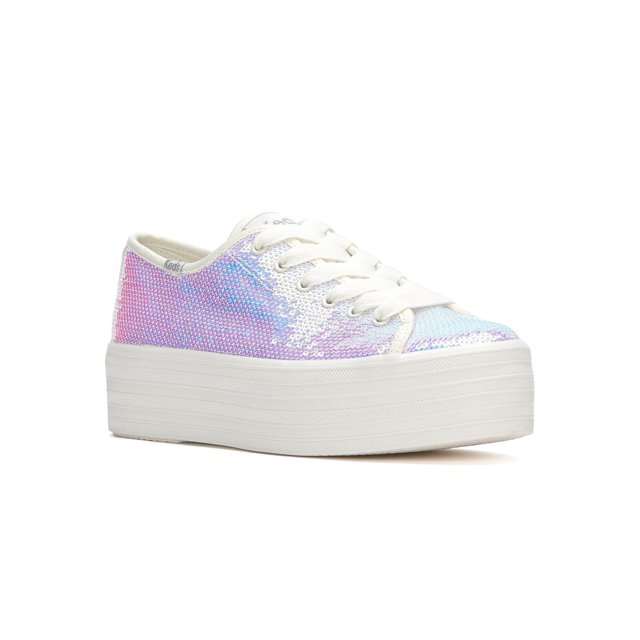 Triple Up Sequins Celebrations Lace Up