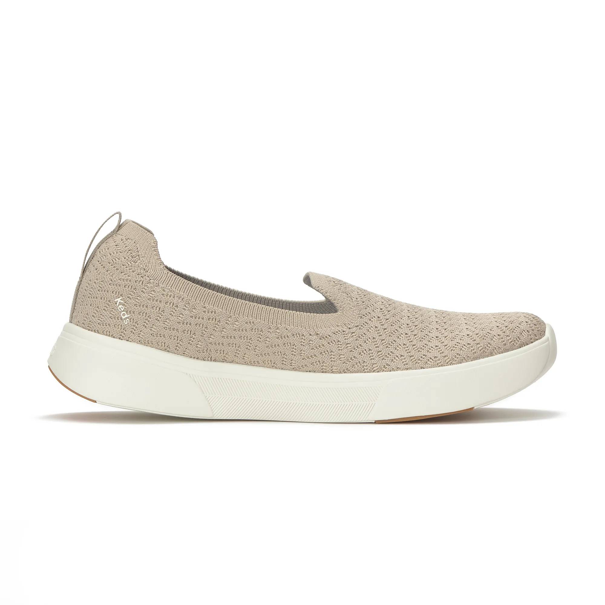 BlissWalk Knit Loafer Taupe view