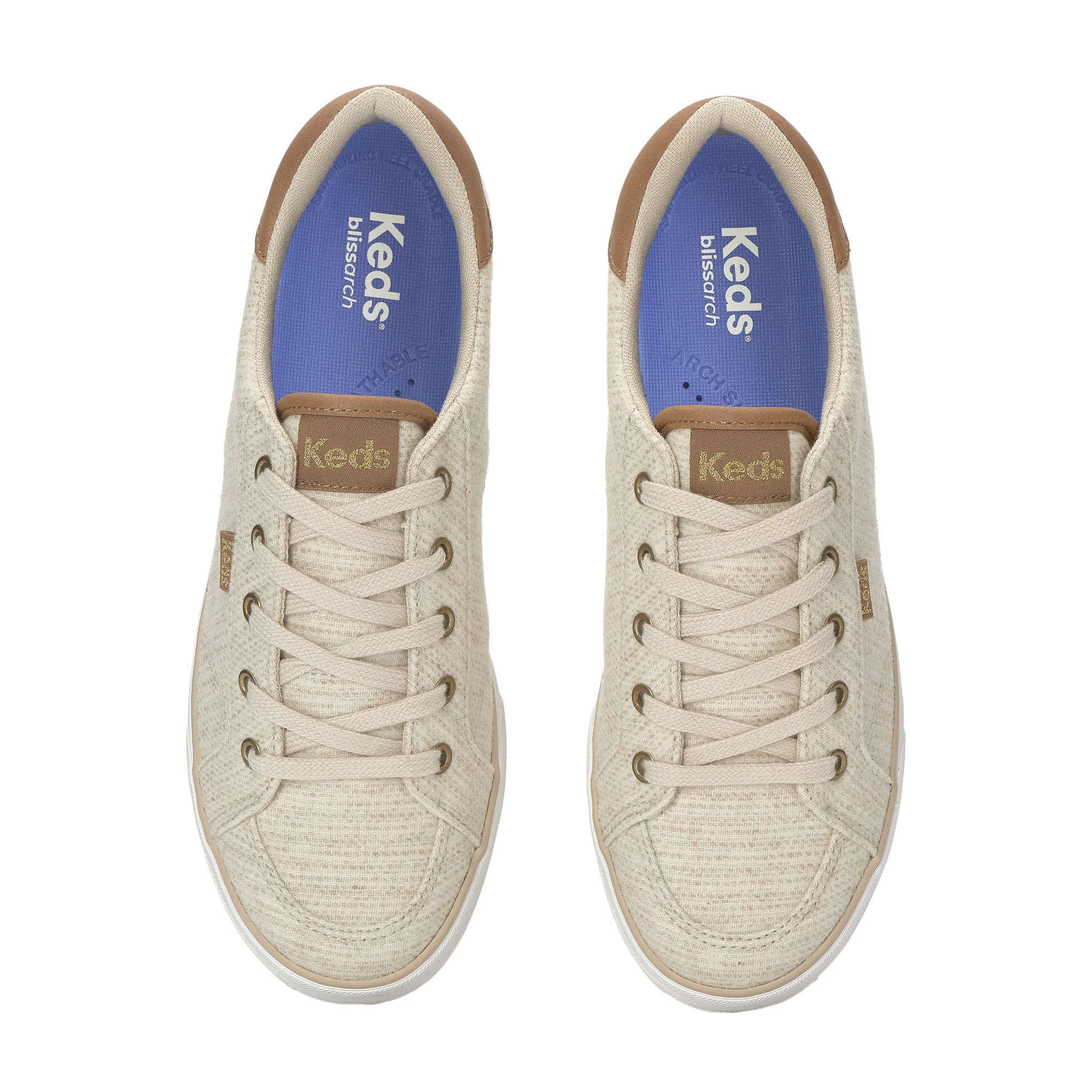 Center III Tweed Lace Up