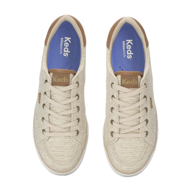 Center III Tweed Lace Up