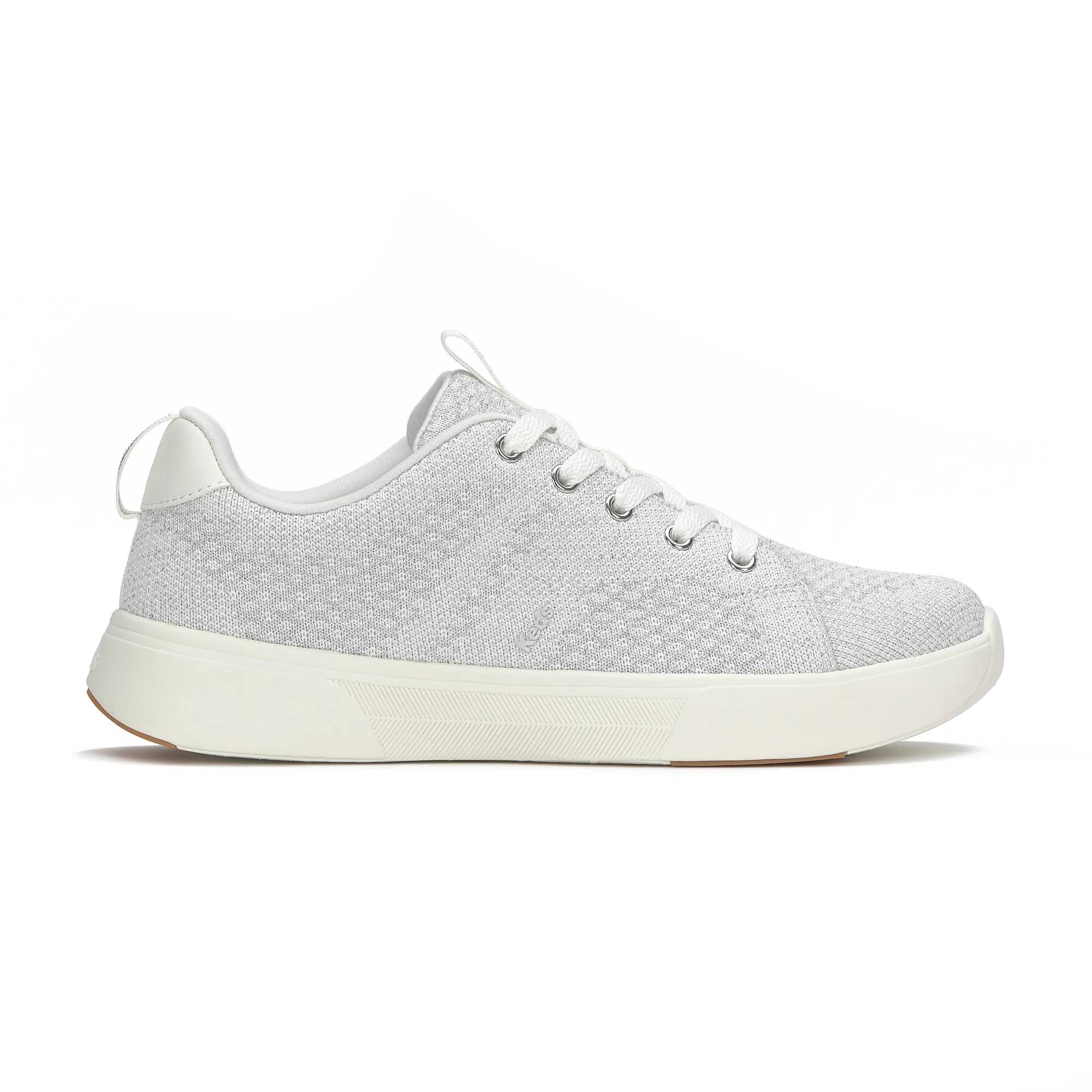 BlissWalk Metallic Lace Up Off White view