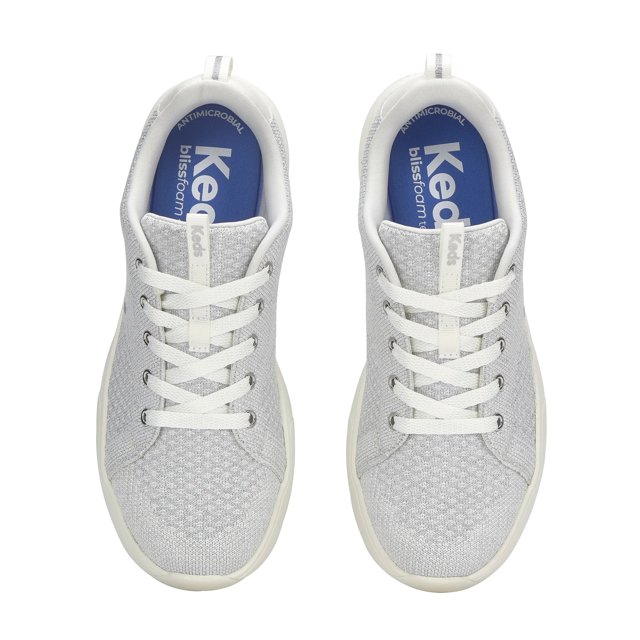 BlissWalk Metallic Lace Up