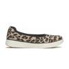 BlissWalk Skimmer Leopard Knit Tan/Black view