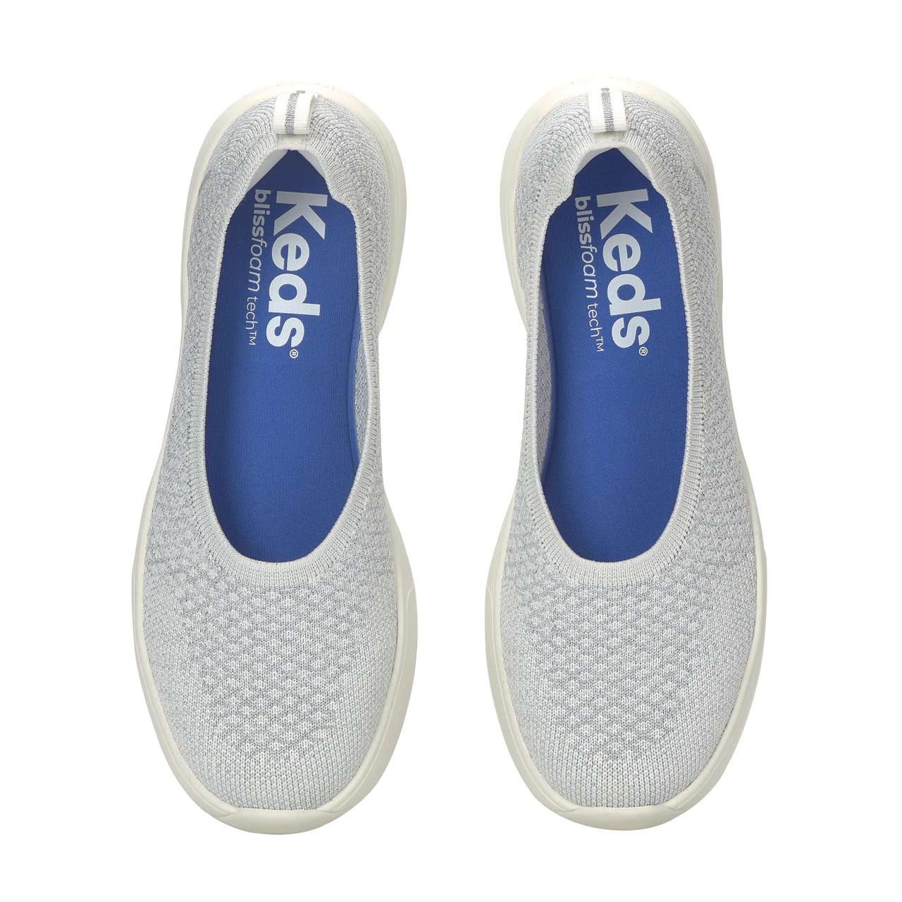 BlissWalk Skimmer Metallic Knit