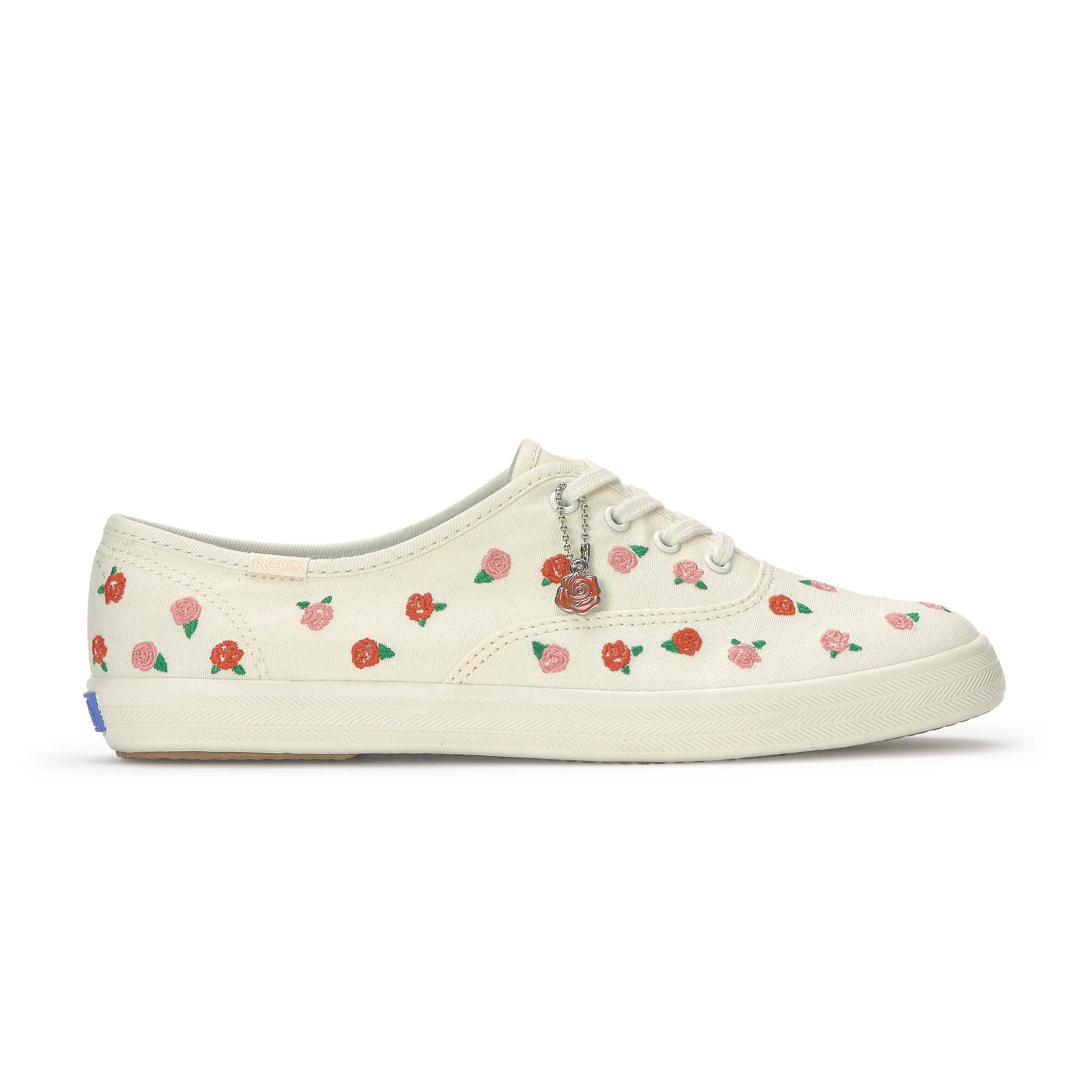 Champion Canvas Rose Embroidery Lace Up