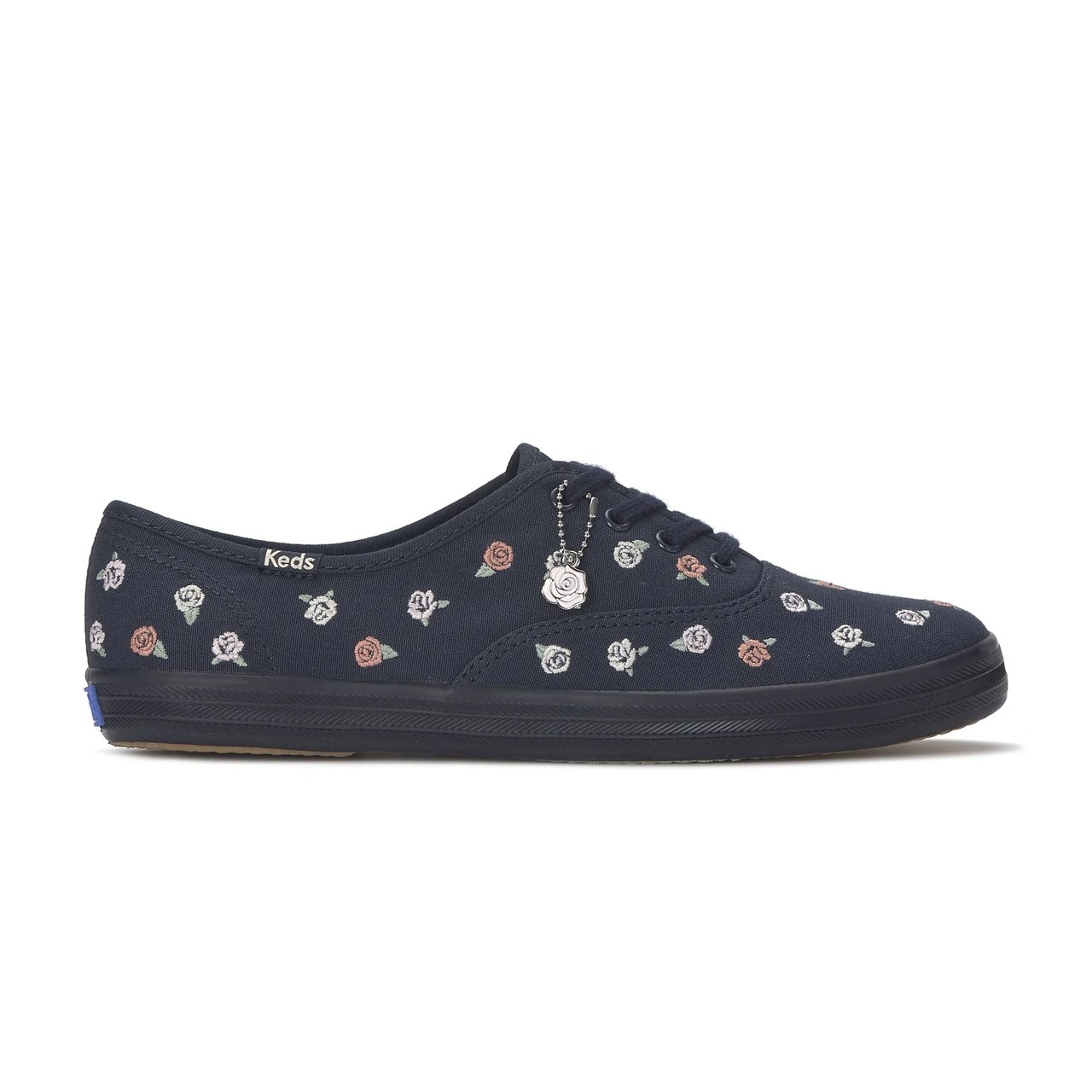 Champion Canvas Rose Embroidery Lace Up