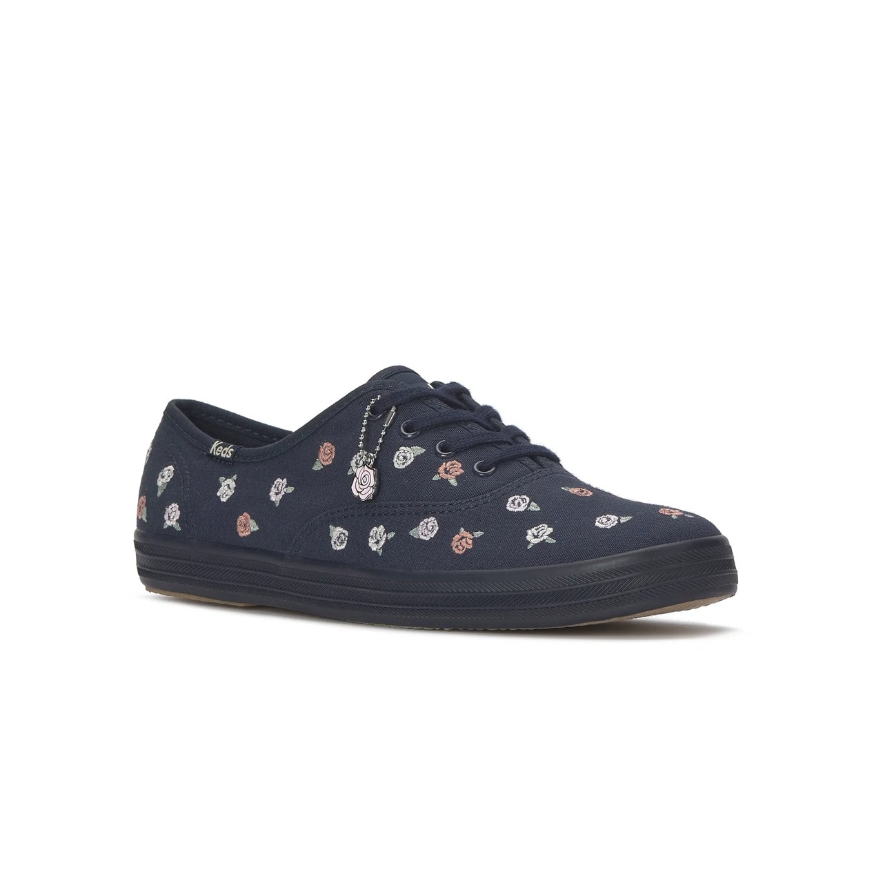 Champion Canvas Rose Embroidery Lace Up