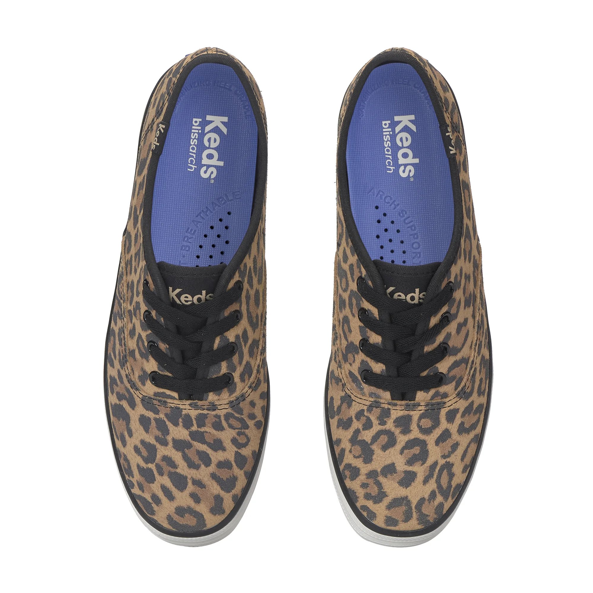 Champion Leopard Suede Lace Up