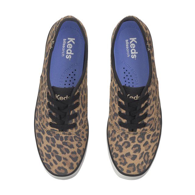 Champion Leopard Suede Lace Up