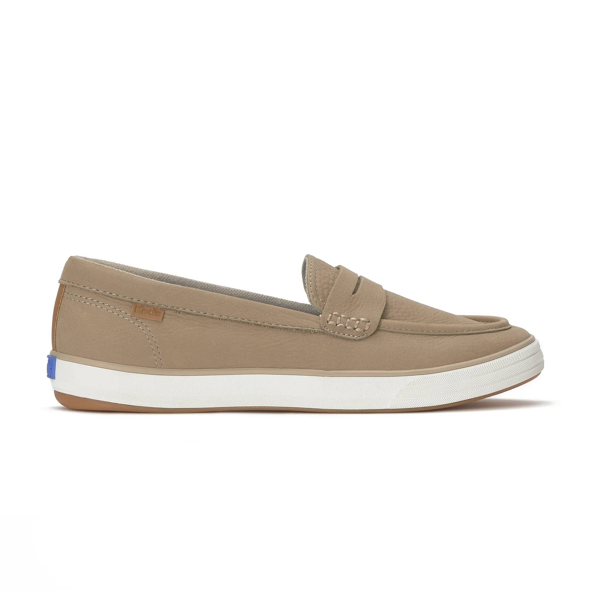 Center III Leather Loafer Taupe view