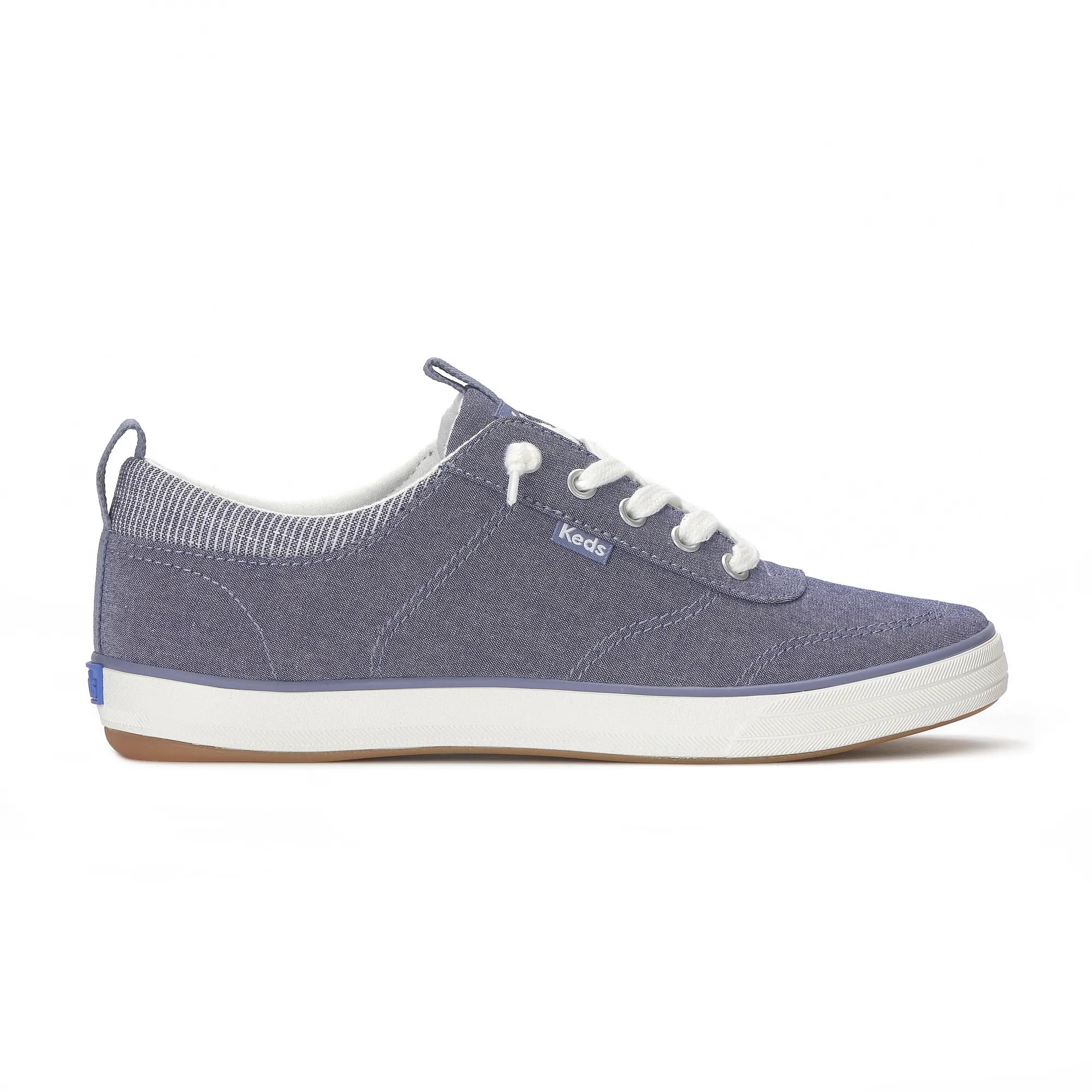 Keds Center III Chambray Slip On - Free Shipping | KEDS