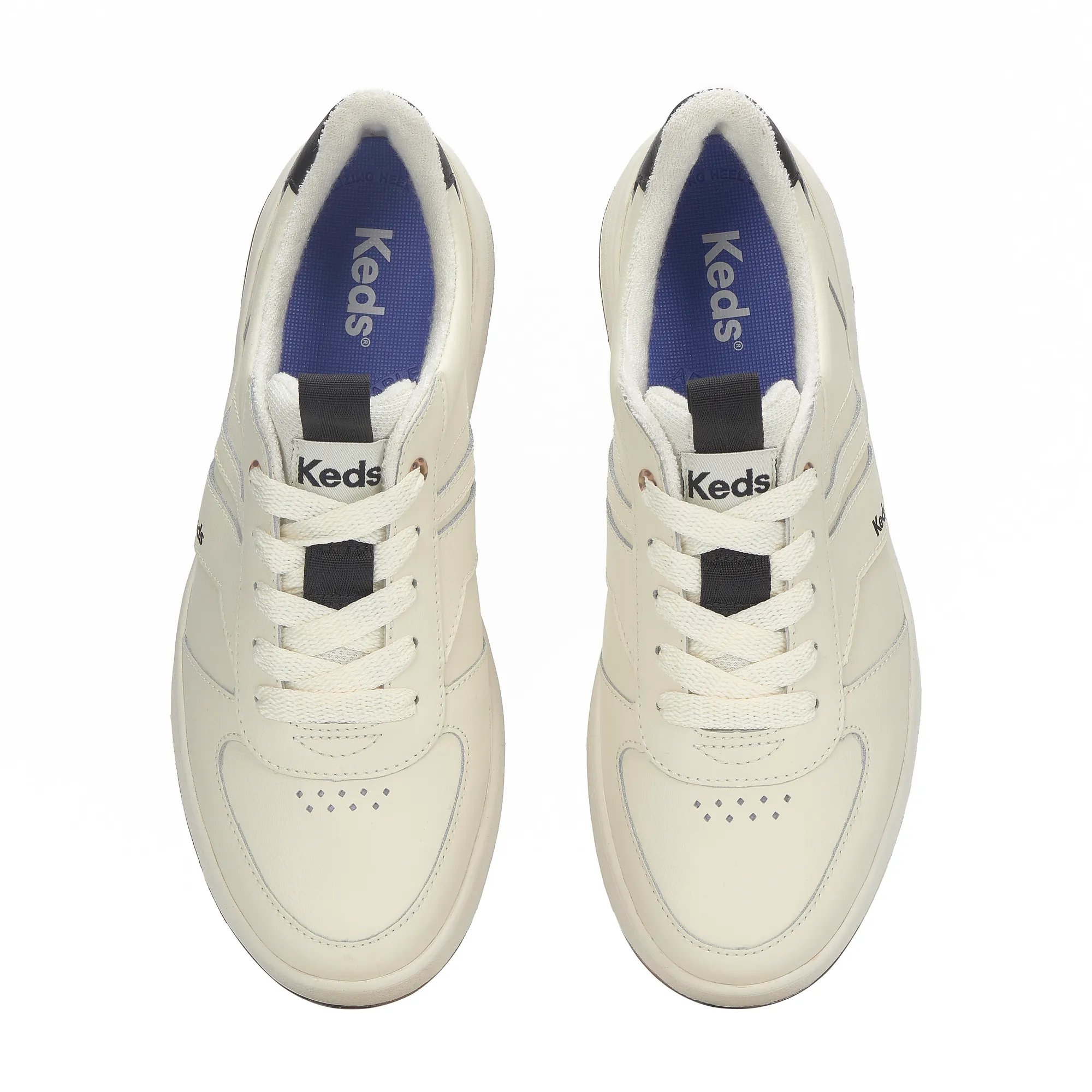 The Court II Leather Pop Outsole Lace Up