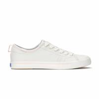 Cruise Leather Pop Binding Slip-On White/Pink view