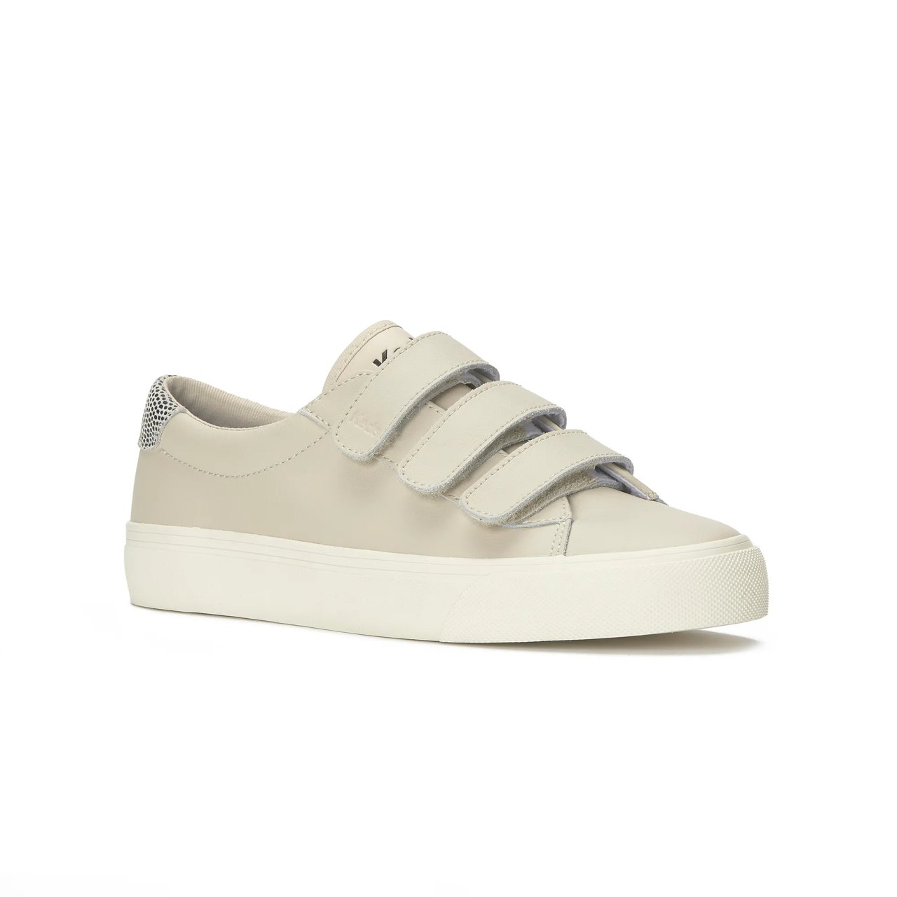 Jump Kick V Leather Dalmata Heel