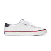 Jump Kick T-Toe Perforated Leather Lace Up Off White view
