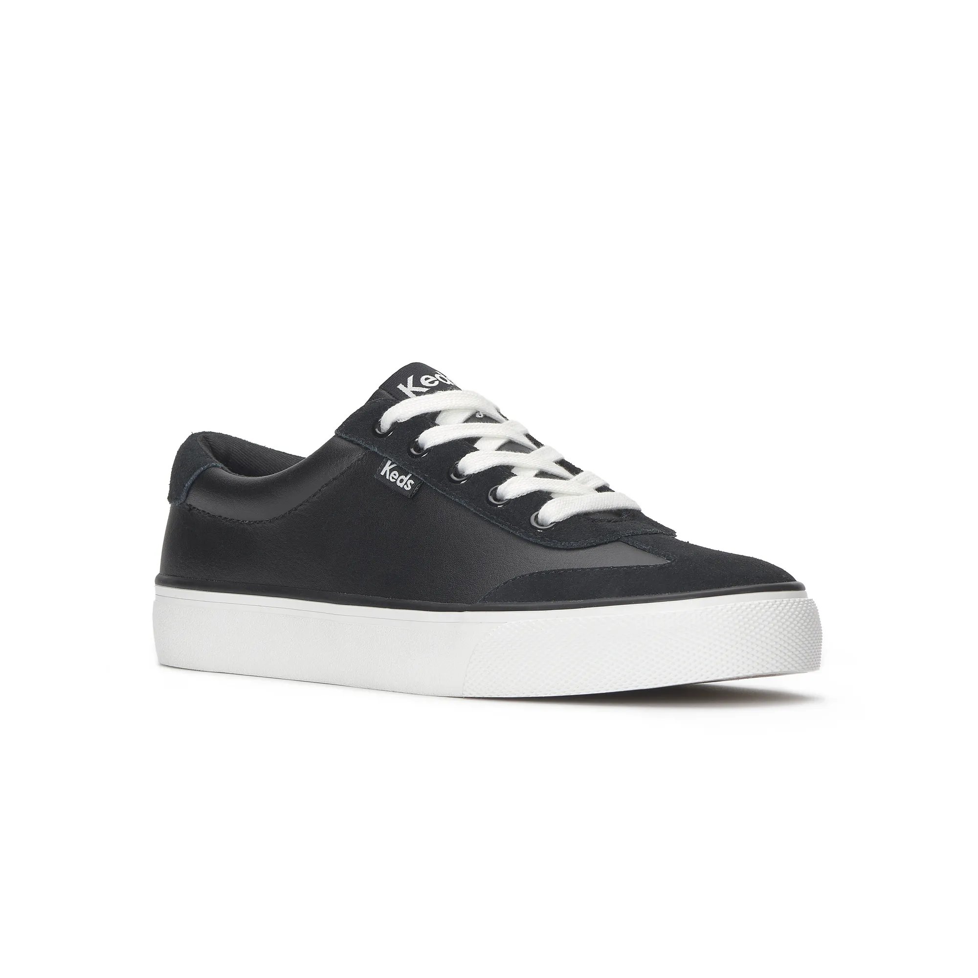 Jump Kick T-Toe Leather/Suede Lace-Up