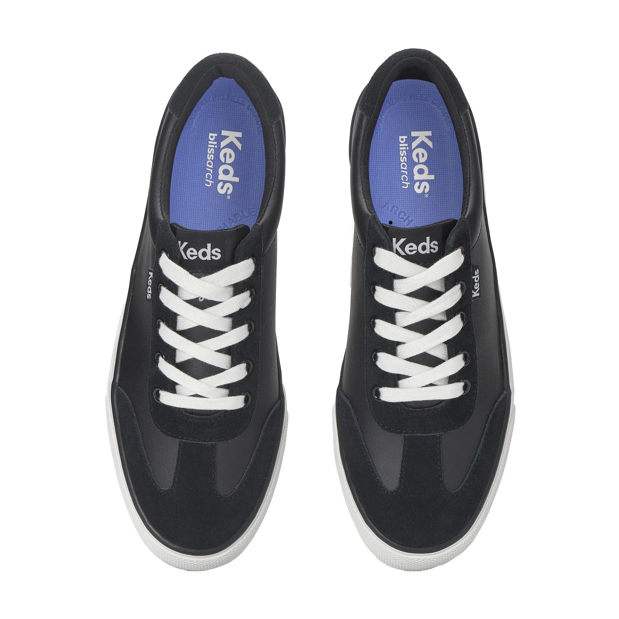 Jump Kick T-Toe Leather/Suede Lace-Up