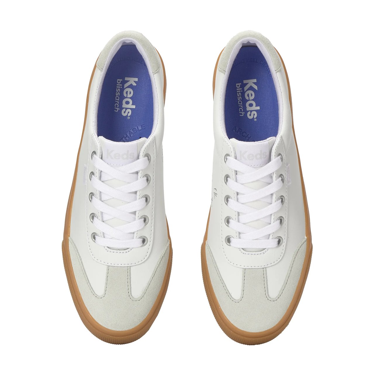 Jump Kick T-Toe Leather/Suede Lace-Up