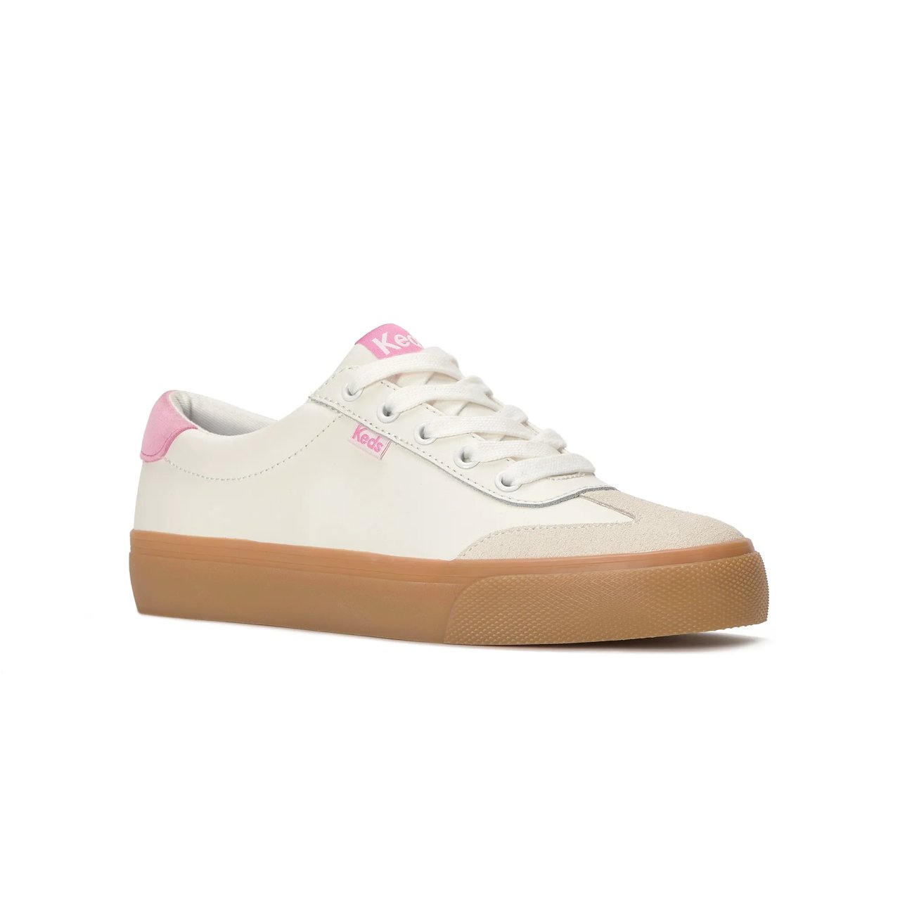 Jump Kick T-Toe Leather/Suede Lace-Up