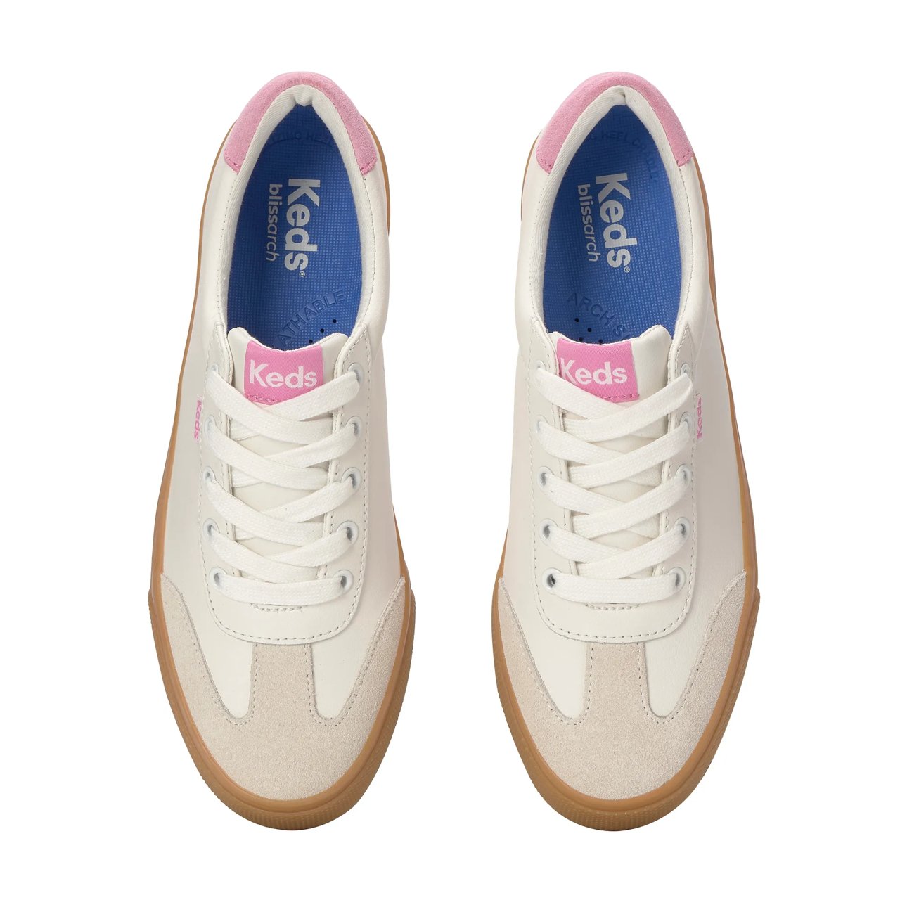 Jump Kick T-Toe Leather/Suede Lace-Up