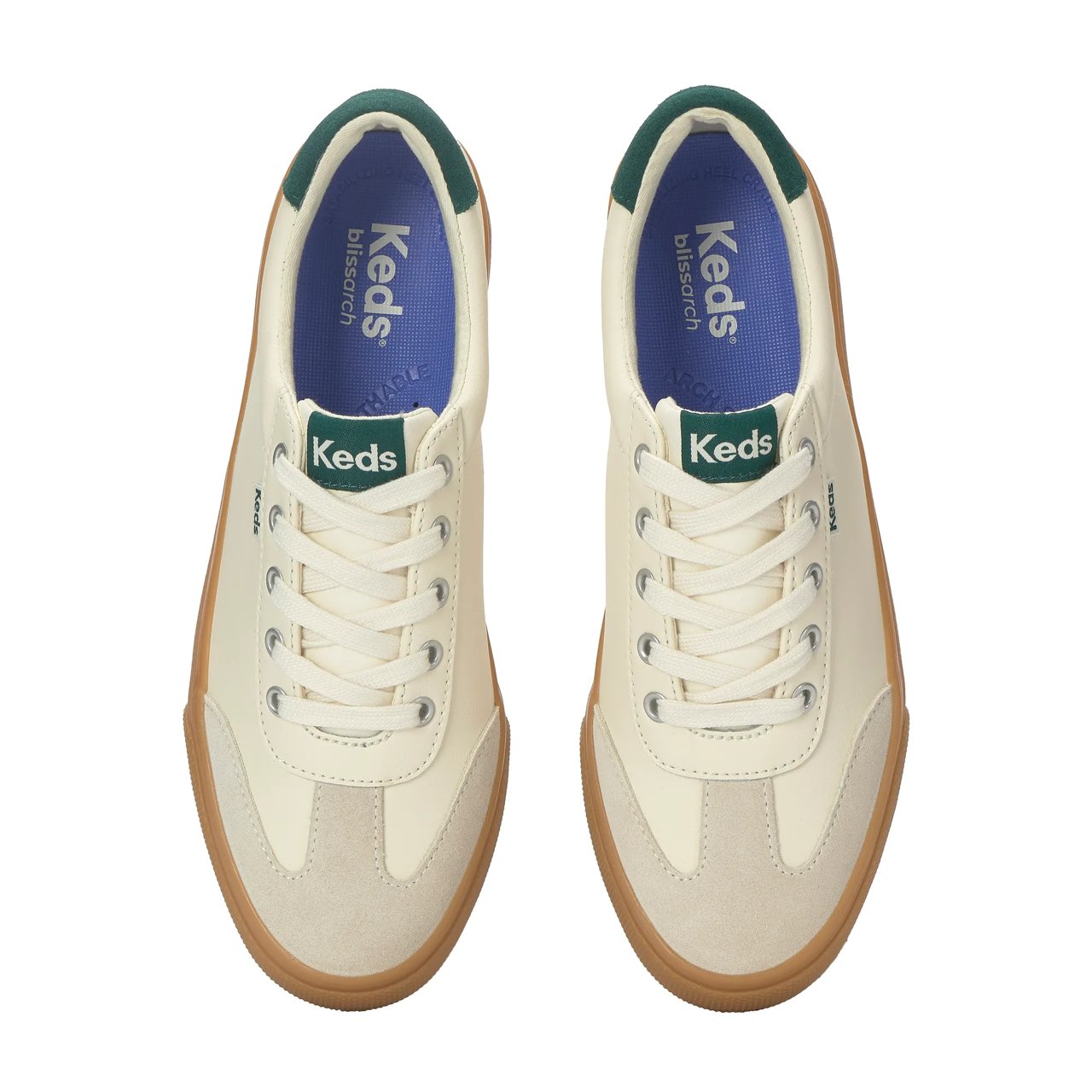 Jump Kick T-Toe Leather/Suede Lace-Up