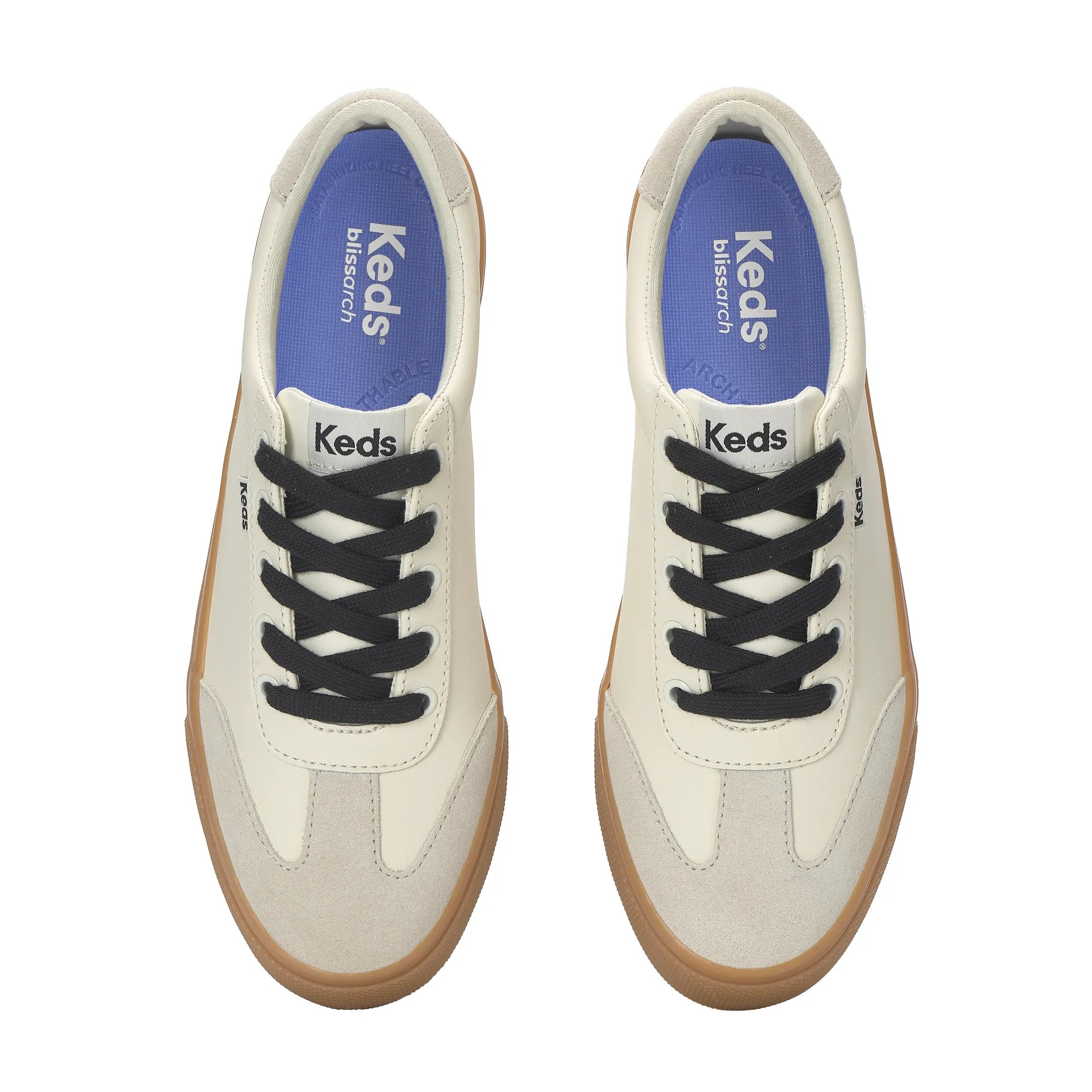 Jump Kick T-Toe Leather/Suede Lace-Up