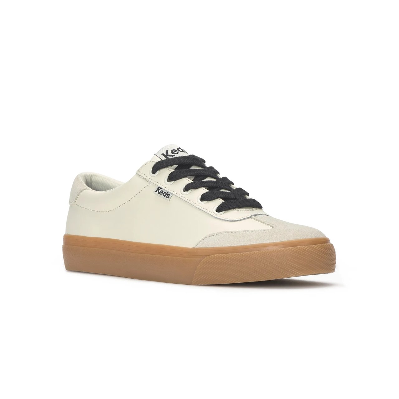 Jump Kick T-Toe Leather/Suede Lace-Up