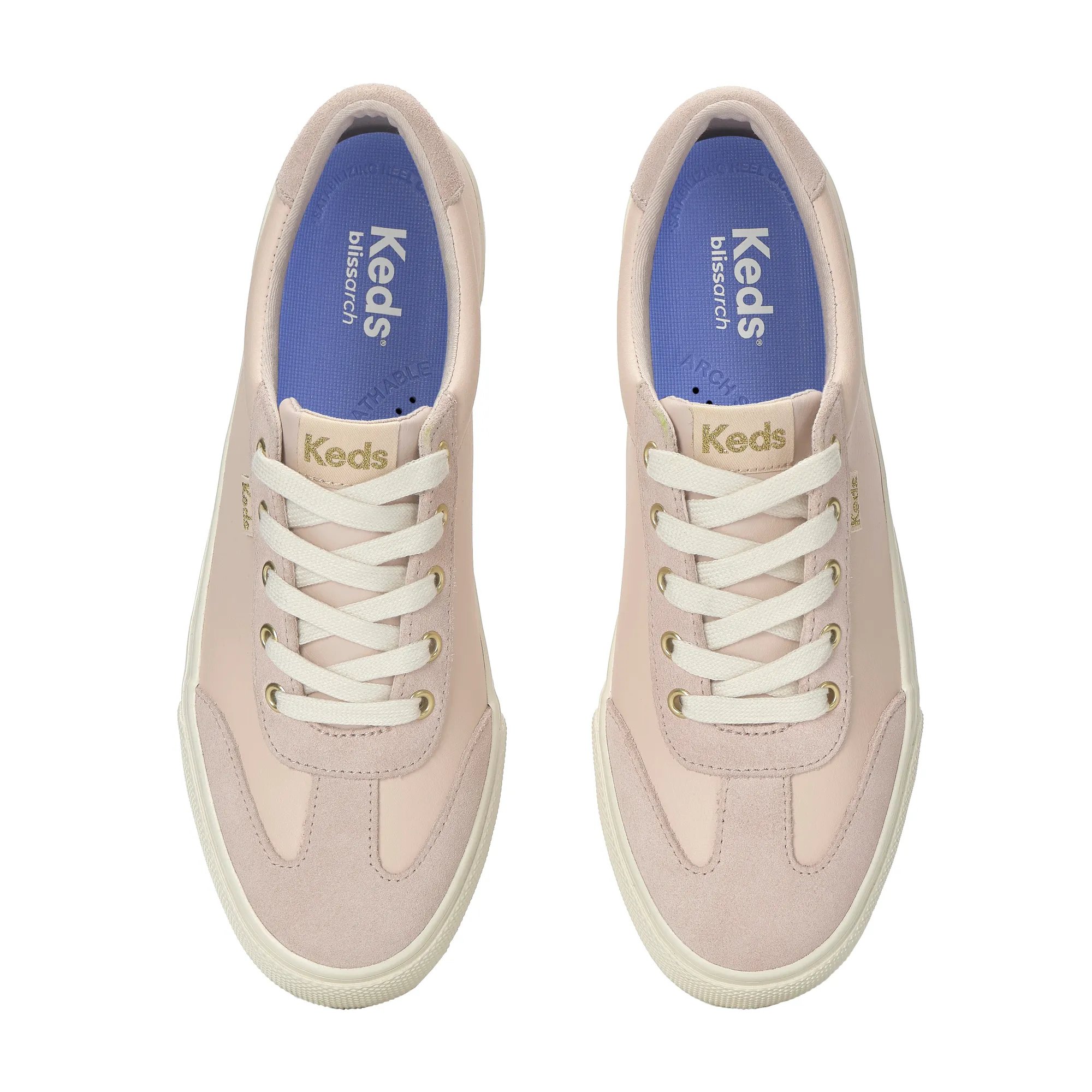 Jump Kick T-Toe Leather/Suede Lace-Up