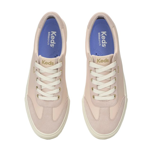 Jump Kick T-Toe Leather/Suede Lace-Up