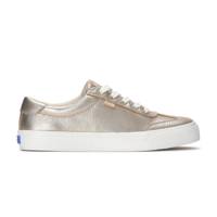 Jump Kick T-Toe Metallic Leather Lace Up Light Pink view