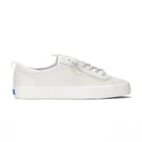 Kickback Premium Leather Slip On Snow White view