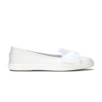 Maisie Ballet Oversized Bow Celebrations Slip On Off White view