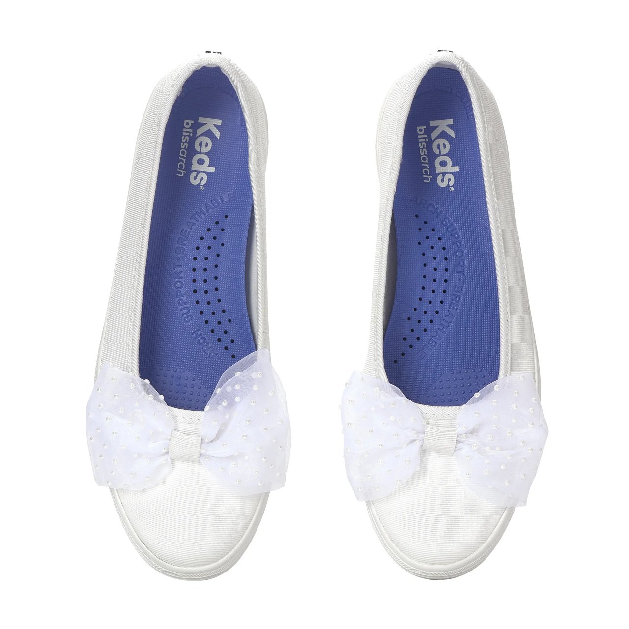 Maisie Ballet Oversized Bow Celebrations Slip On