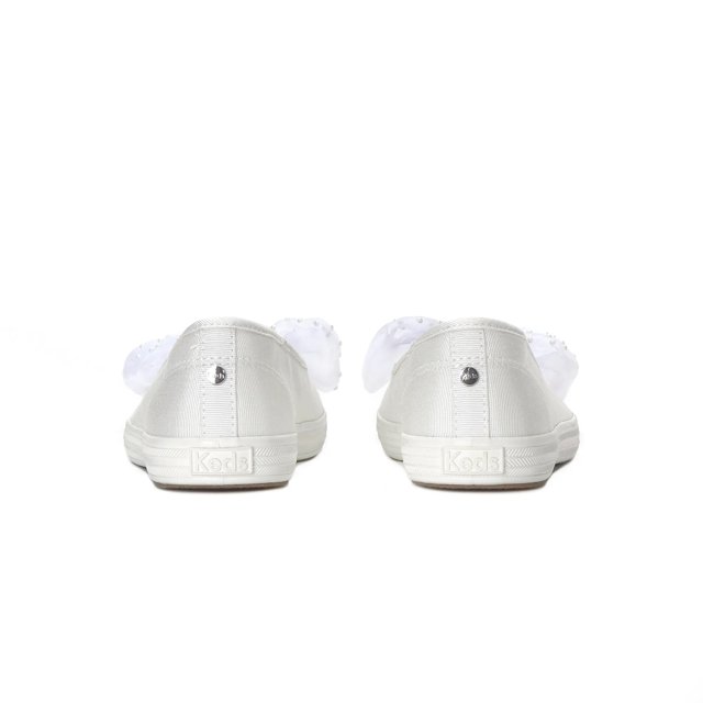 Keds Maisie Ballet Oversized Bow Celebrations Slip On - Free