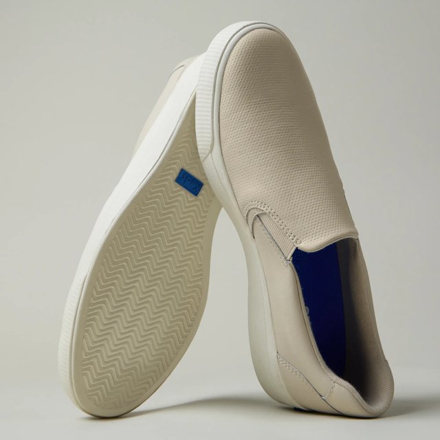 Keds Pursuit Perforated Leather Slip On - Free Shipping | KEDS