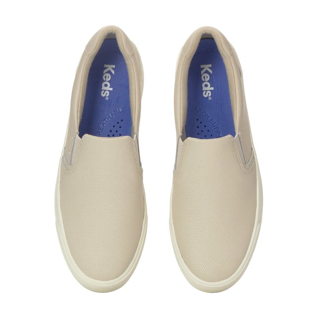 Keds Pursuit Perforated Leather Slip On - Free Shipping | KEDS