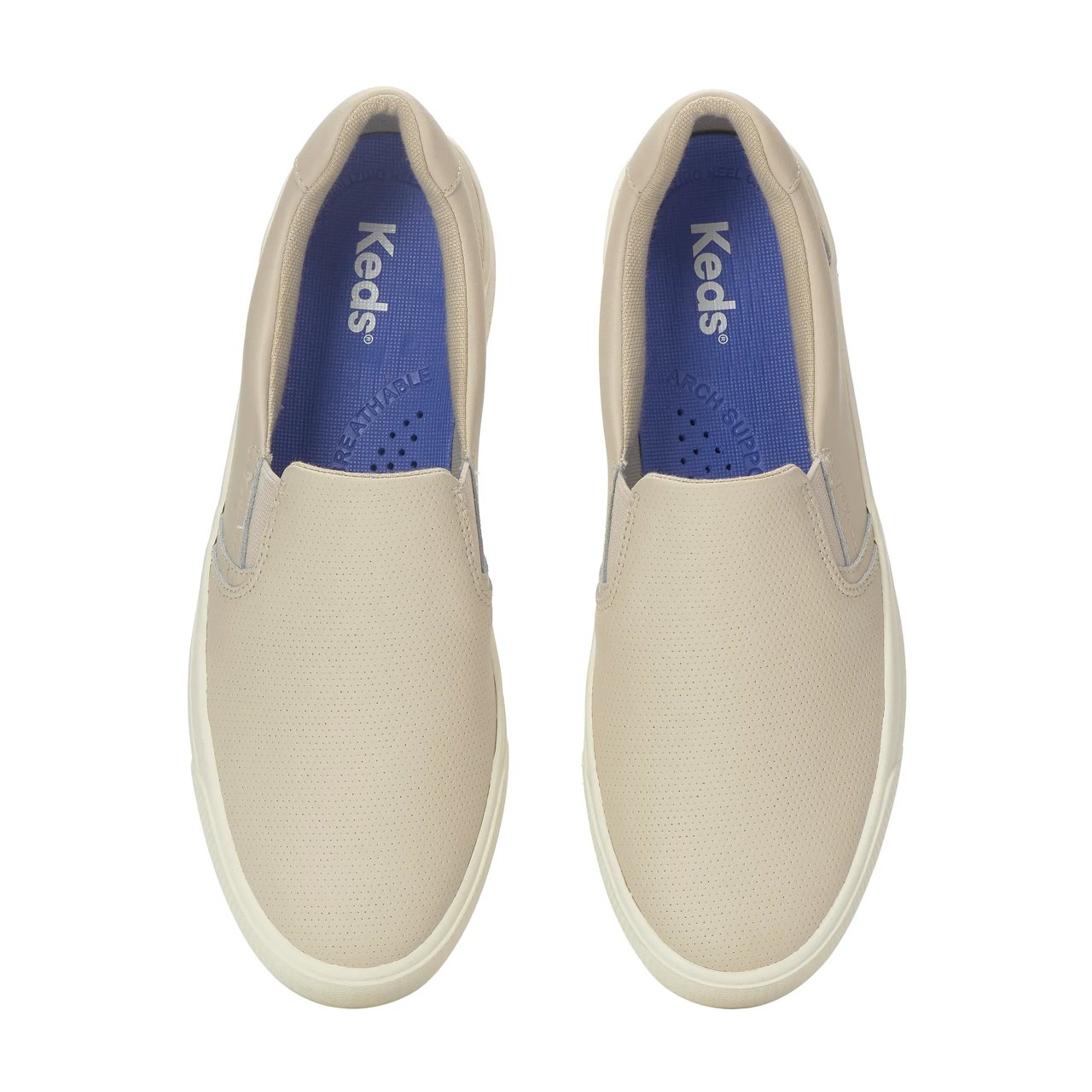 Pursuit Perforated Leather Slip On